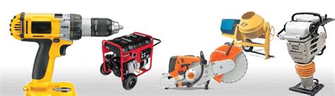 Rental of Power Tools & Equipment 